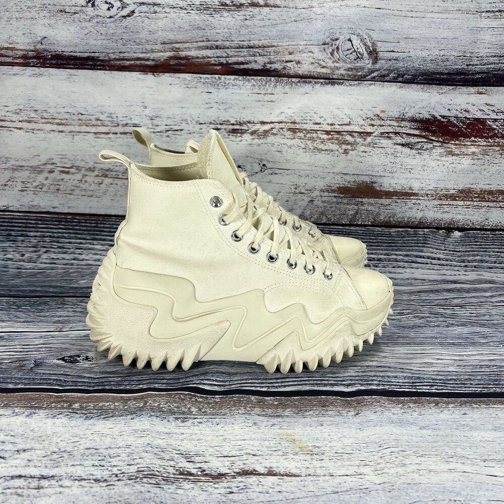 Converse Run Star Motion Platform Hi Top CX Egret White Sneakers Women’s 9.5